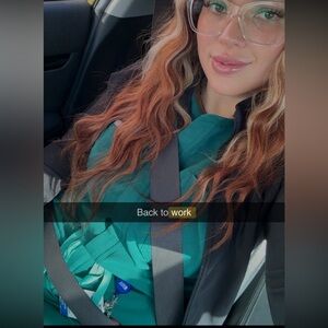 Hunter Green Rafaela - Cargo ScrubJumpsuit™ - L / Hunter Green